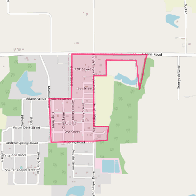 Map of Colp