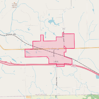 Map of Congerville