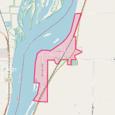 Map of Cordova