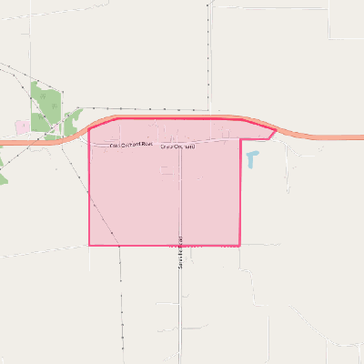 Map of Crab Orchard