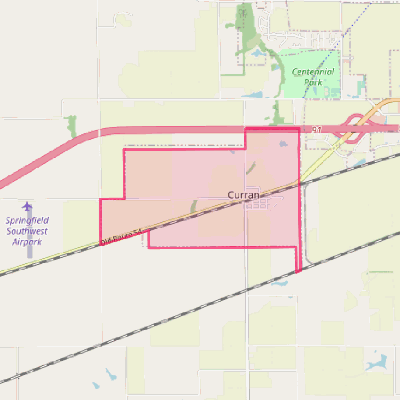 Map of Curran