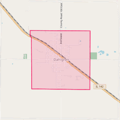 Map of Dahlgren