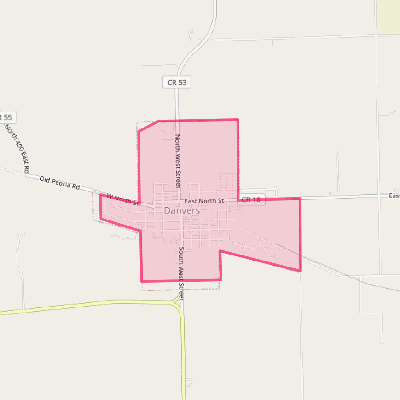 Map of Danvers