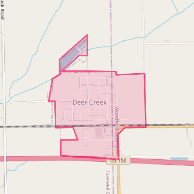 Map of Deer Creek