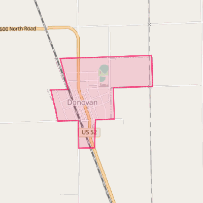 Map of Donovan