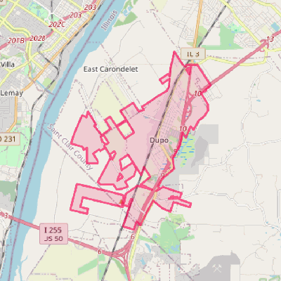 Map of Dupo