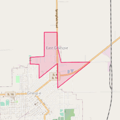 Map of East Gillespie