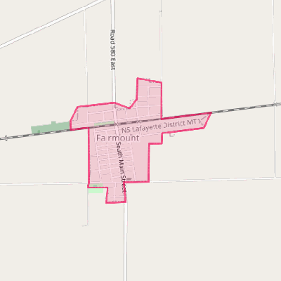 Map of Fairmount