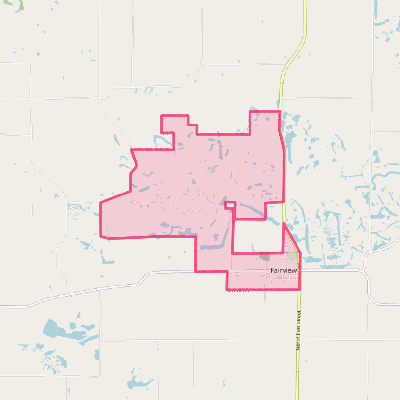 Map of Fairview