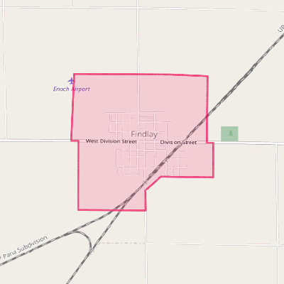 Map of Findlay