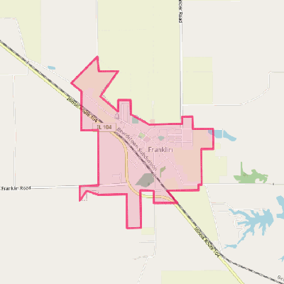 Map of Franklin