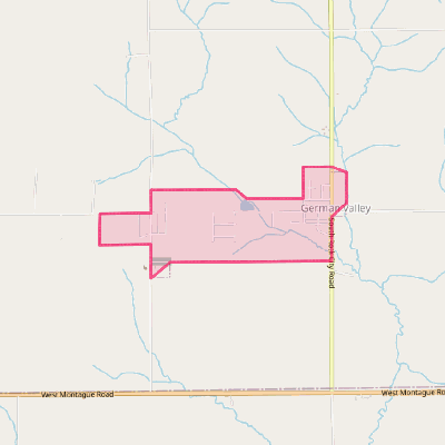 Map of German Valley