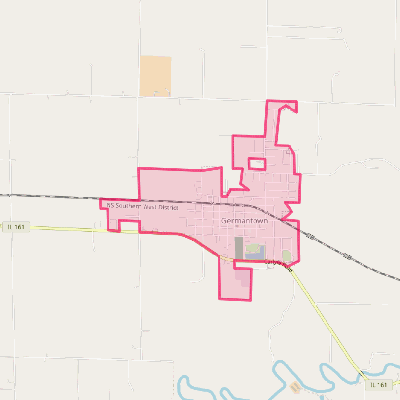 Map of Germantown