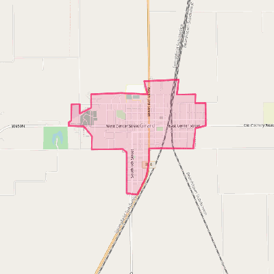 Map of Girard