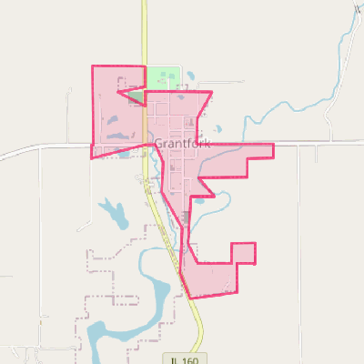 Map of Grantfork