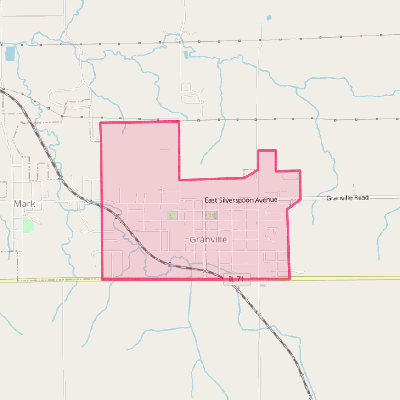 Map of Granville