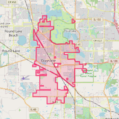 Map of Grayslake