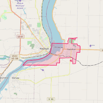 Map of Hamilton