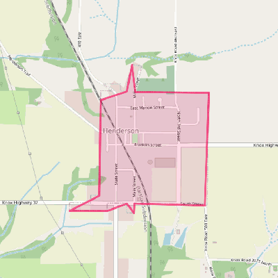 Map of Henderson