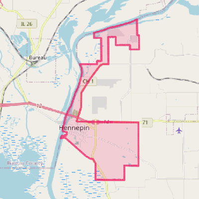 Map of Hennepin