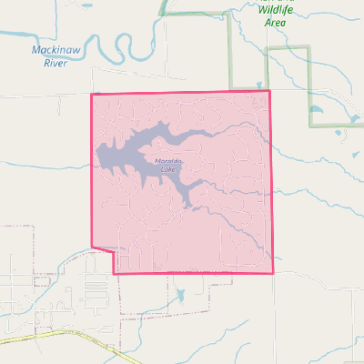 Map of Heritage Lake