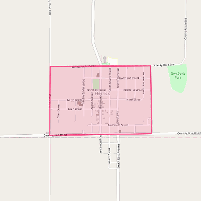 Map of Herrick