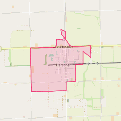 Map of Herscher