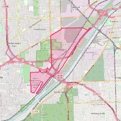 Map of Hodgkins