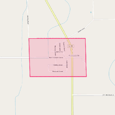 Map of Hooppole