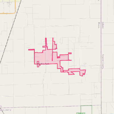 Map of Hopkins Park