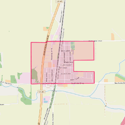 Map of Humboldt