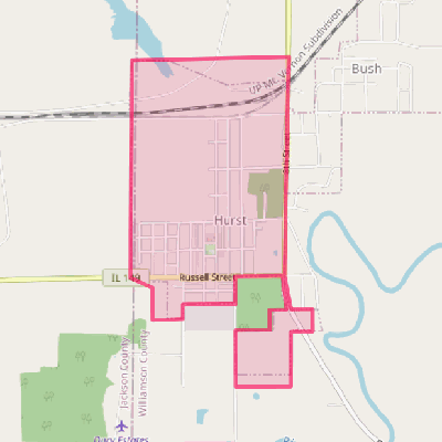 Map of Hurst