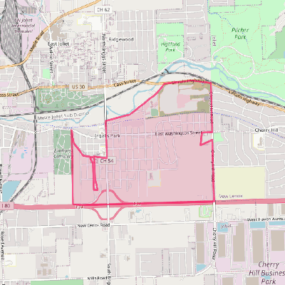 Map of Ingalls Park