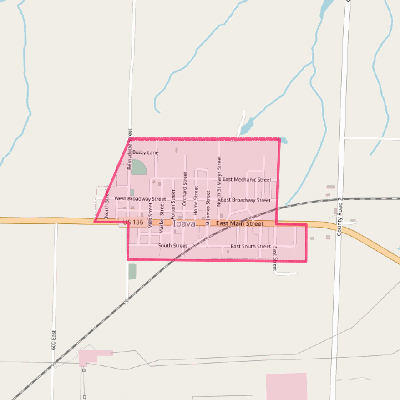 Map of Ipava