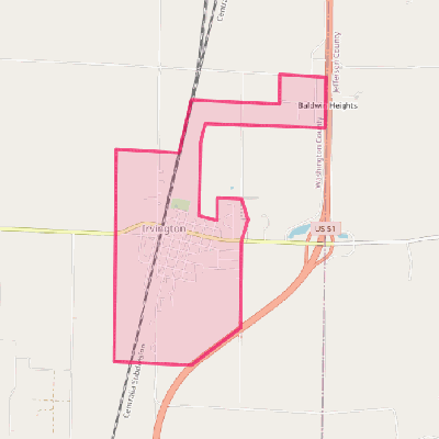 Map of Irvington