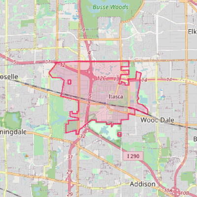 Map of Itasca
