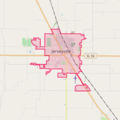 Map of Jerseyville