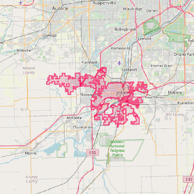 Map of Joliet