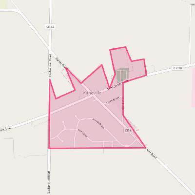 Map of Kaneville