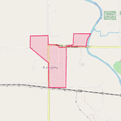 Map of Kangley