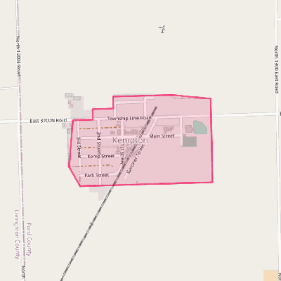 Map of Kempton