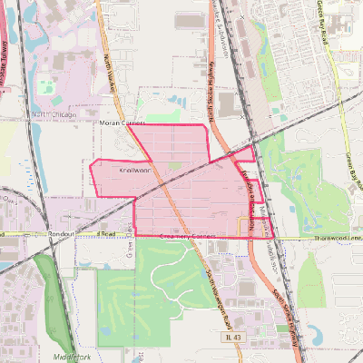 Map of Knollwood