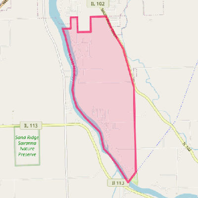 Map of Lakewood Shores