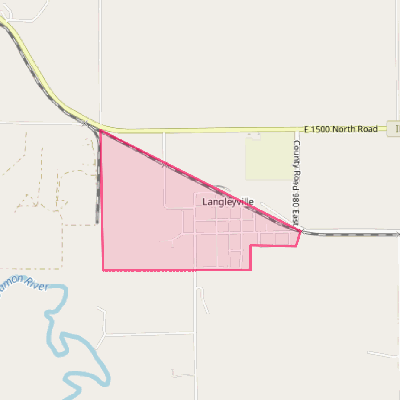 Map of Langleyville