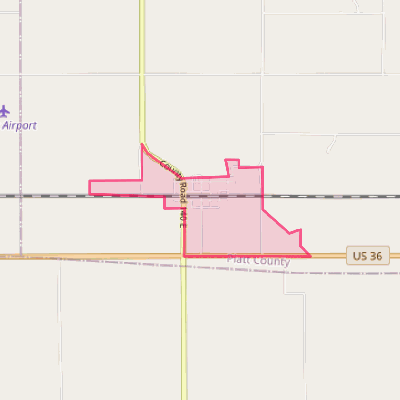 Map of LaPlace