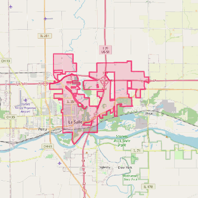 Map of LaSalle