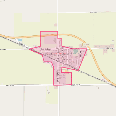 Map of Latham