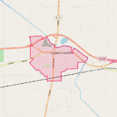 Map of Lawrenceville