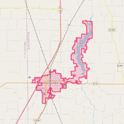 Map of Litchfield