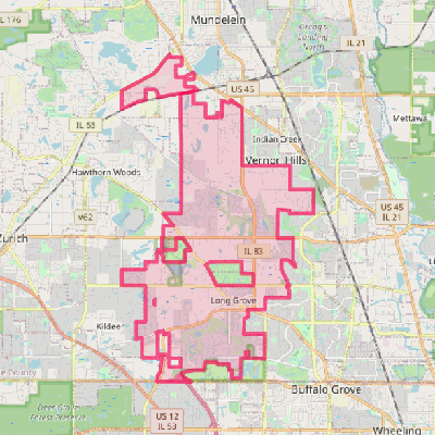 Map of Long Grove